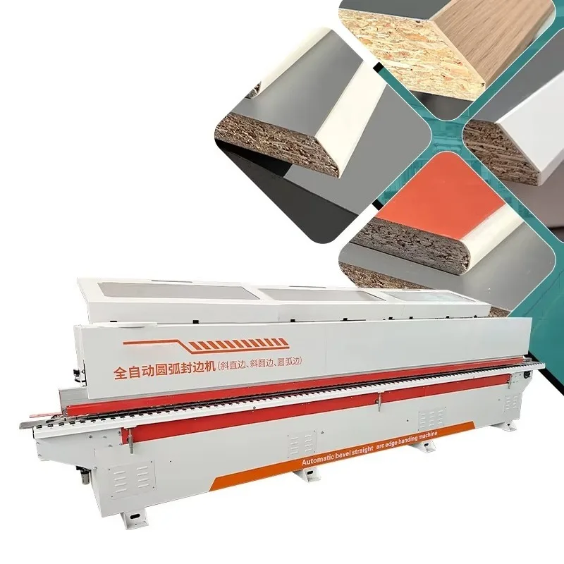 Fully Automatic Wood Edge Banding Machine Household Mini Type PVC Strip Sealing And Repair Equipment