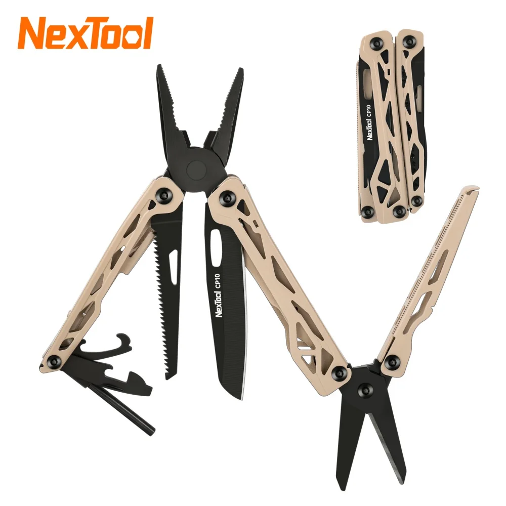 NexTool Camper Pliers CP10 12 Functions Multi Tool Plier  Outdoor Gear for Camping Backpacking Emergency Survival EDC Repair