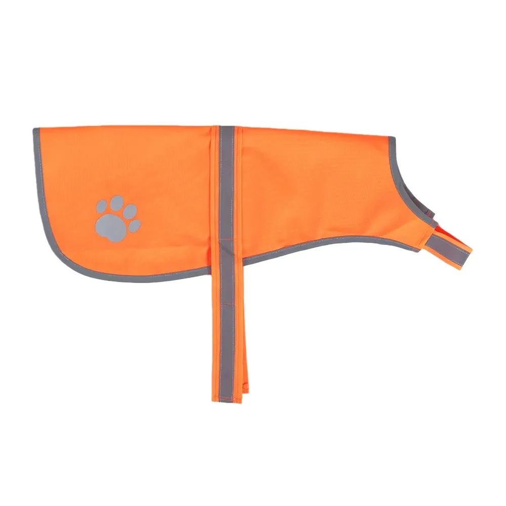 Coat Reflective Dog Safety Vest Adjustable Breathable Puppy Visibility Jacket Comfortable Yellow Pet Fluorescent Clothes Outdoor