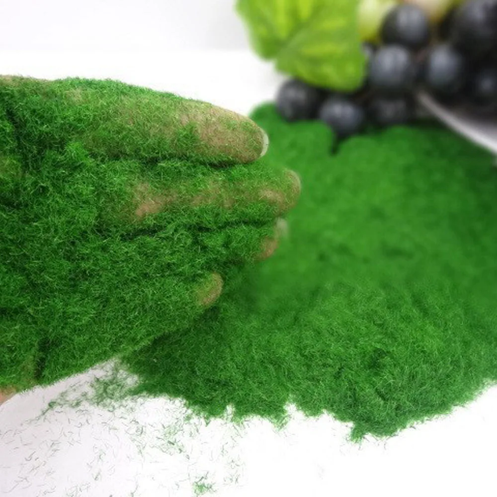 35g/Bag Building Model Material Craft Home DIY Accessories Artificial Grass Powder Artificial Moss Micro Landscape Decoration