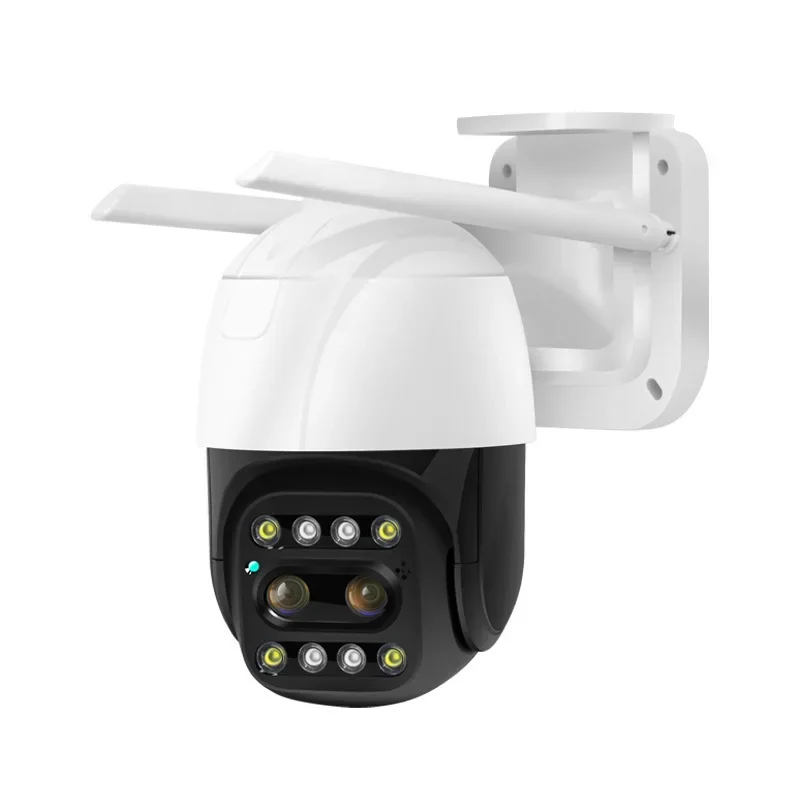 Binocular ball machine 10x surveillance camera wireless wifi outdoor intelligent high definition 4K night vision recorder