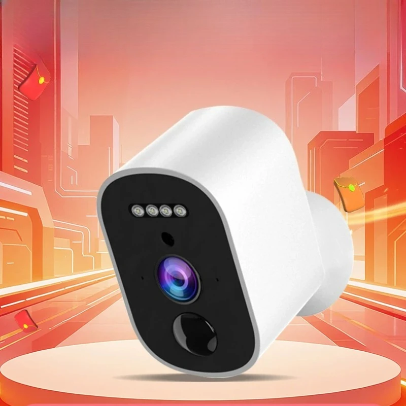 Camera door plug-in free wireless solar monitoring home remote without network indoor and outdoor high definition