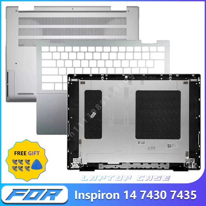 NEW For Inspiron 14 7430 7435 Laptop LCD Back Cover/Palmrest/Bottom Case replacement parts Frames 0C8NR7 0GWDP0