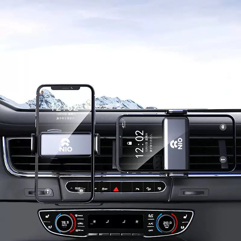 Car Magnetic Self-priming Mobile Phone Support Frame For NIO ET5 ES6 ES8 EC6 ET7 Weilai ET7 EP9 Eve ET5 Car Accessories Interior