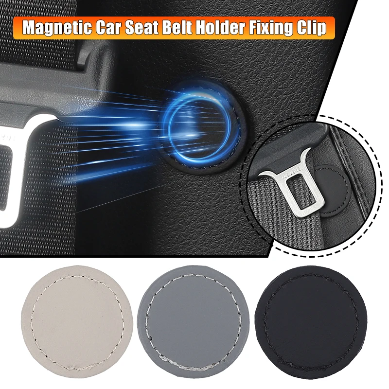 Magnetic Car Seat Belt Limiter Stopper Stabilizer Accessories