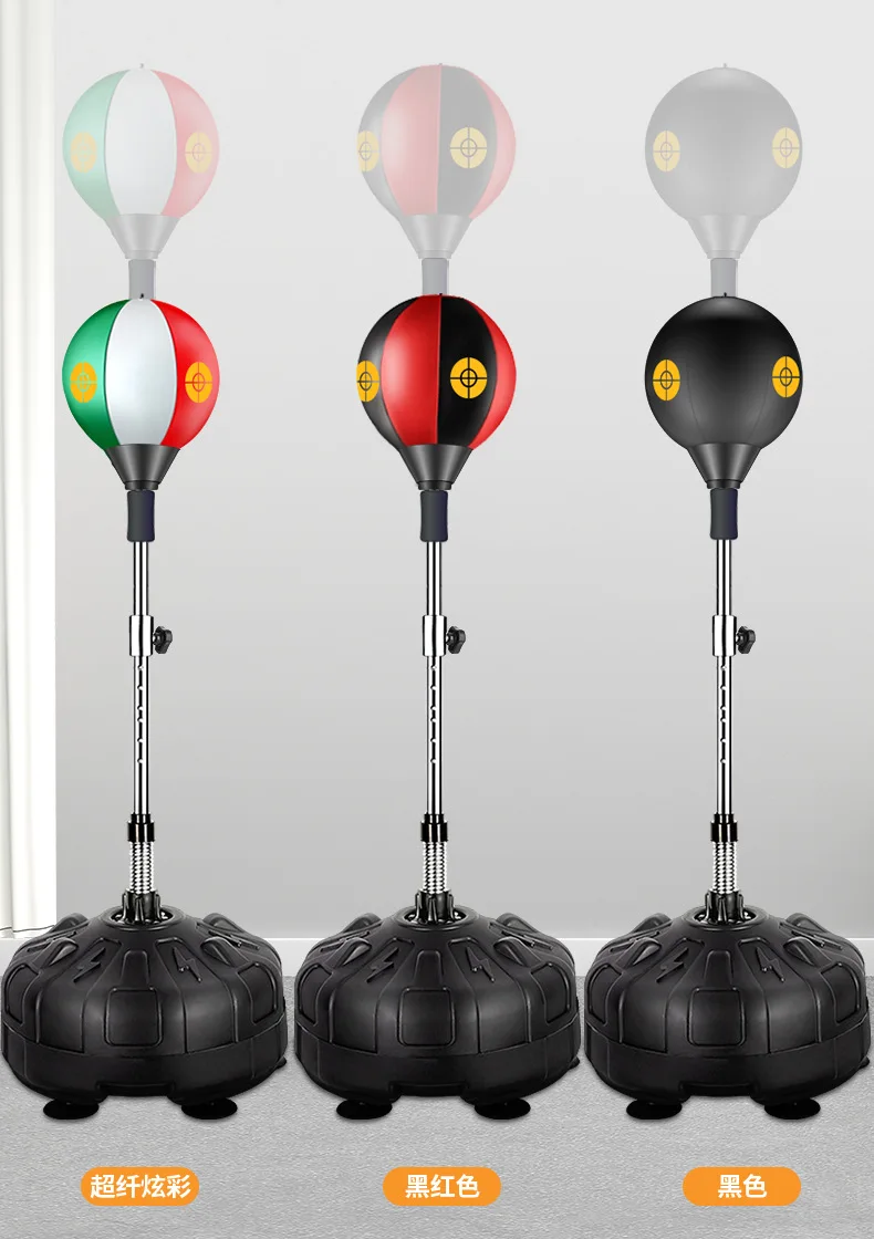 2026 Freestanding Adjustable Kick Boxing Speed Ball Punching Training Equipment