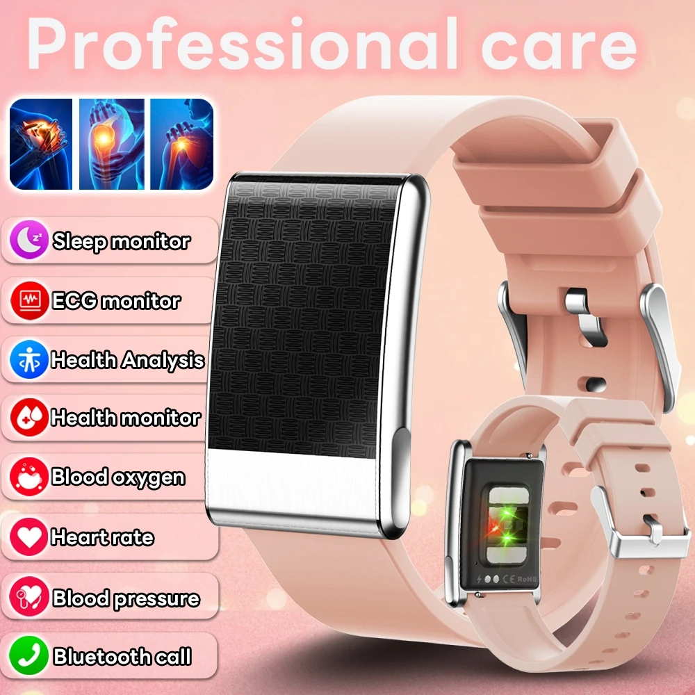 New ECG+PPG Ultra-Slim Smart Watch BMI Body Fat Percentage Blood Lipids Blood Pressure Health Analysis Smartwatch For Men Women