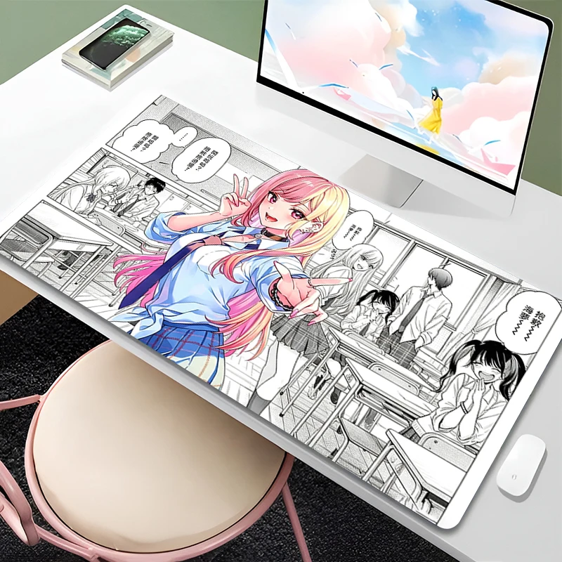 Anime Mouse pad Marin Kitagawa Notbook Mousepads My Dress Up Darling kawaii desk mat Gaming Keyboard Mat E-sports Gamer Mousepad