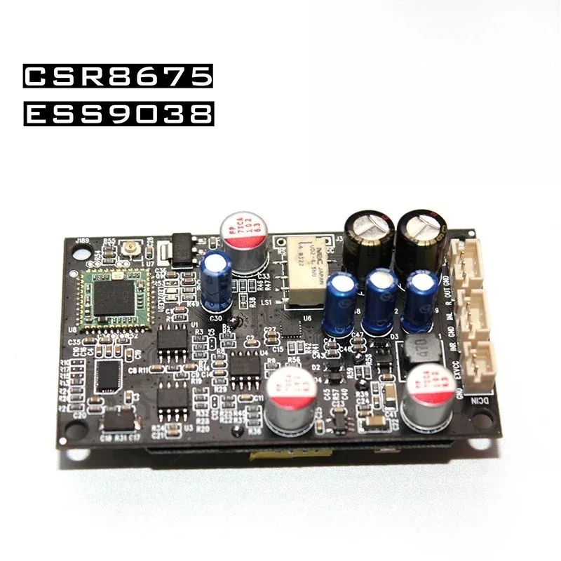 Car Modification ES9038+QCC5125 Bluetooth 5.1 Fever Decoding Board Supports LDAC 24Bit/96Khz