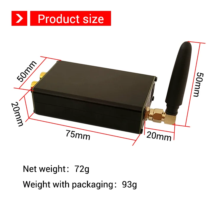 APTX HD QCC5125 LDAC Wireless Adapter Bluetooth 5.1 Receiver Board DAC Audio Decoder Board 24Bit/96Khz LDAC