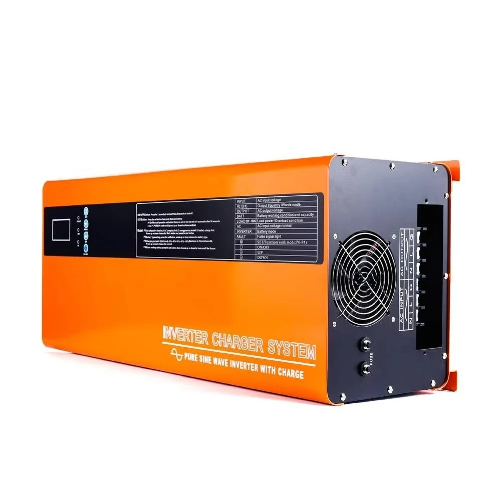 10000W 48V Hybrid Solar Inverter 10Kw With 120A Built in  Charger Controller for Home Solar Power System and Government