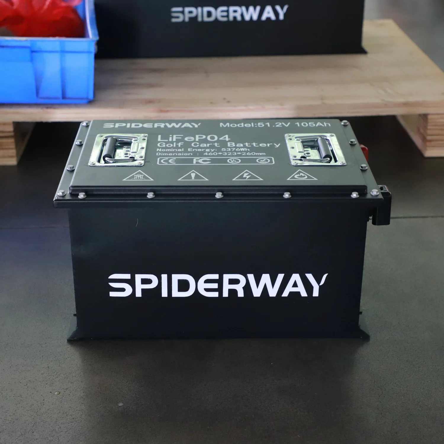 48 Volt 105ah LiFePO4 Lithium Battery Golf Cart Built-in Smart 200A BMS 25A Charger for EZGO TXT