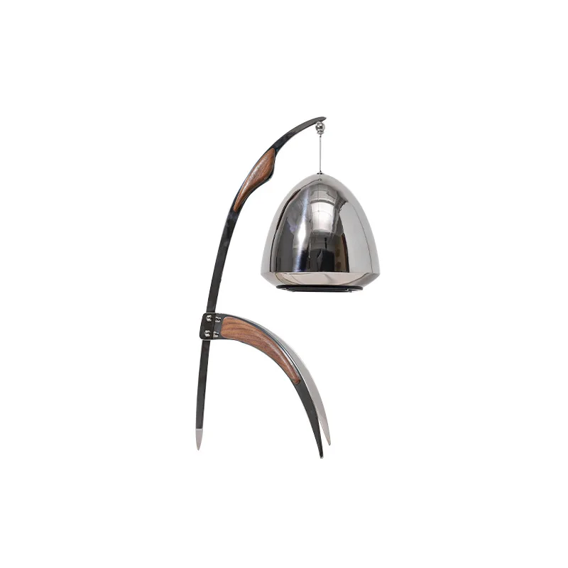 High-end modern light luxury stainless steel, Bluetooth subwoofer audio, decorative ornaments, home soft decoration
