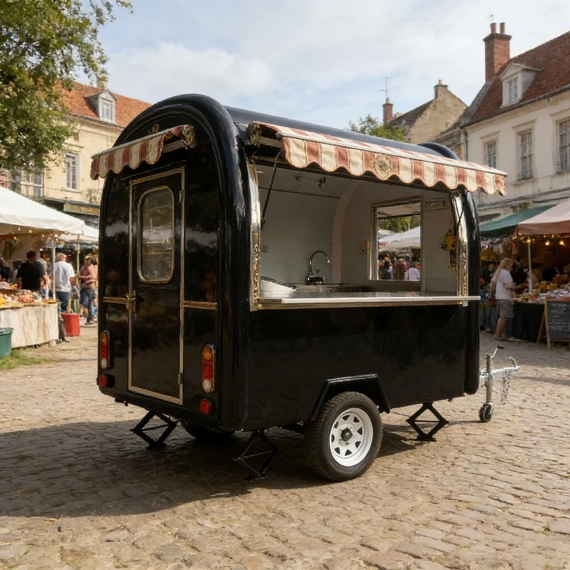 2024 Europe Popular Street Outdoor Fast Food Truck Wholesale Price Cater Ice Cream Mobile Food Trucks for Sale