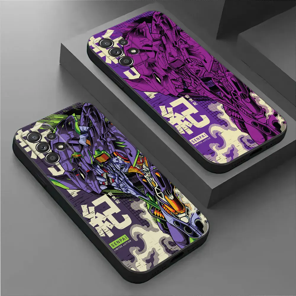 N-Neon-Evas Anime G-Genesis Case For Samsung Galaxy A17 A27 A57 A37 A07 A55 A54 A34 A35 A25 A56 A36 A26 A16 E-Evangelion Cover