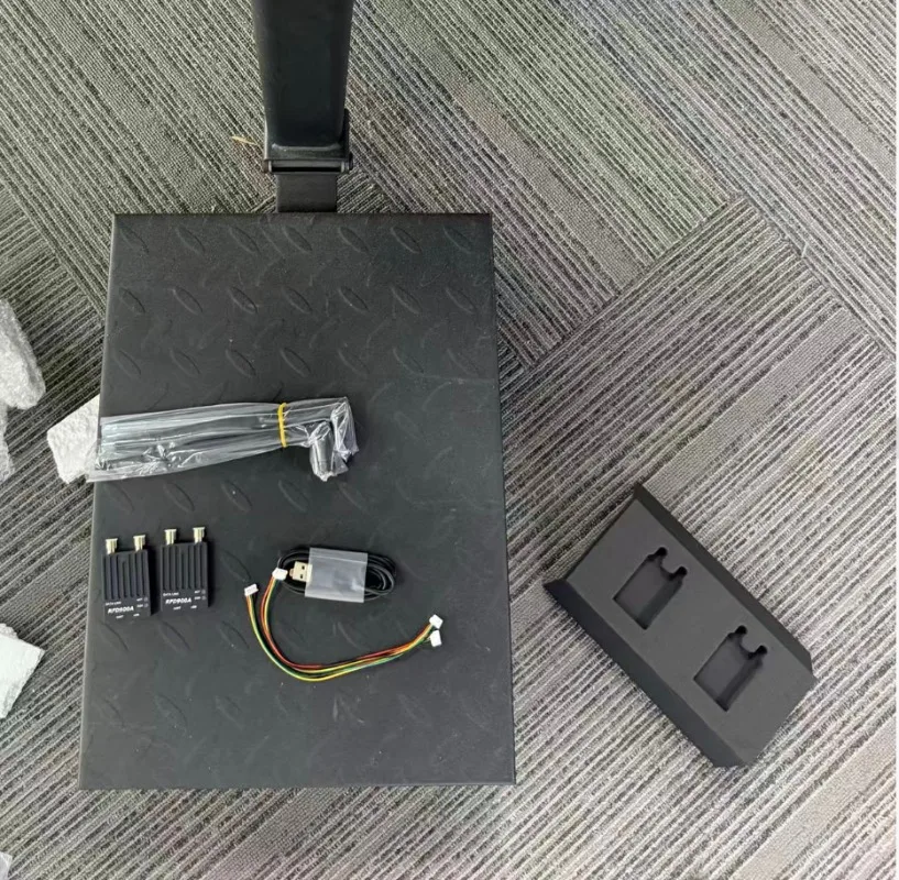 Wireless Data Transmission Module Metal Cased RFD900A Data Link Radio for Long Distance UAV Telemetry Low Latency