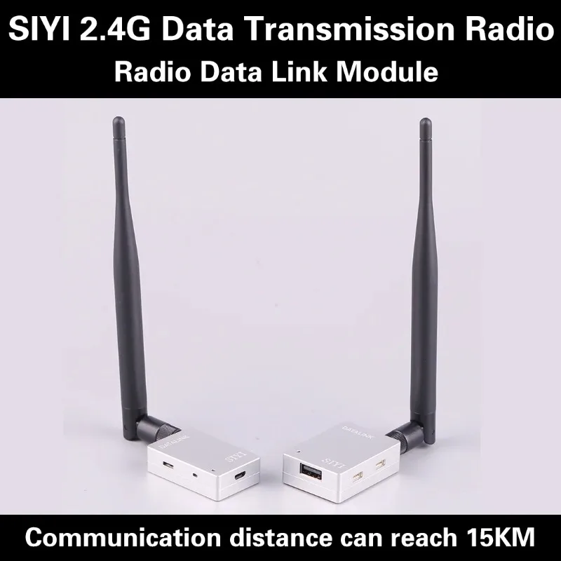 SIYI Sky Wireless Radio Remote 2.4G Pixhawk Data Transmission Module Universal 3DR PIX 20KM