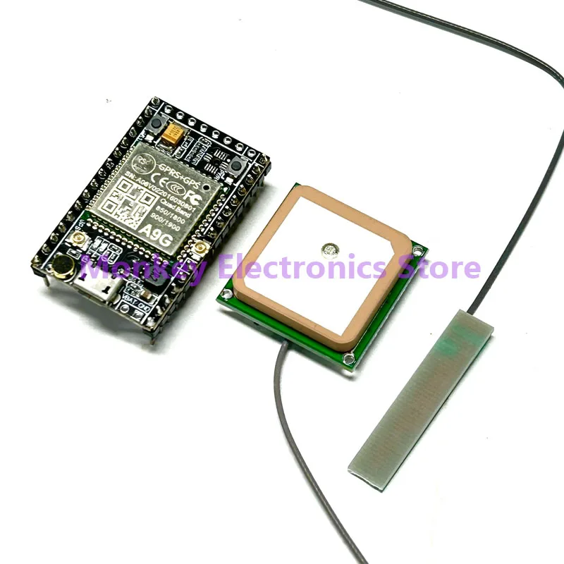 A9G DevelopmentGSM GPRS and GPS BDS Development Board A9G Development Board SMS Voice Wireless Data Transmission and Positioning