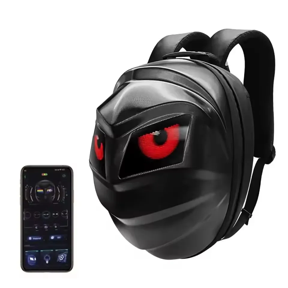 Motorcycle LED Bag Black Knight Cycling Backpack Moto Bag 13inch Laptops Bags LED Mochila School Bag Tasche Travel Bag Back Pack