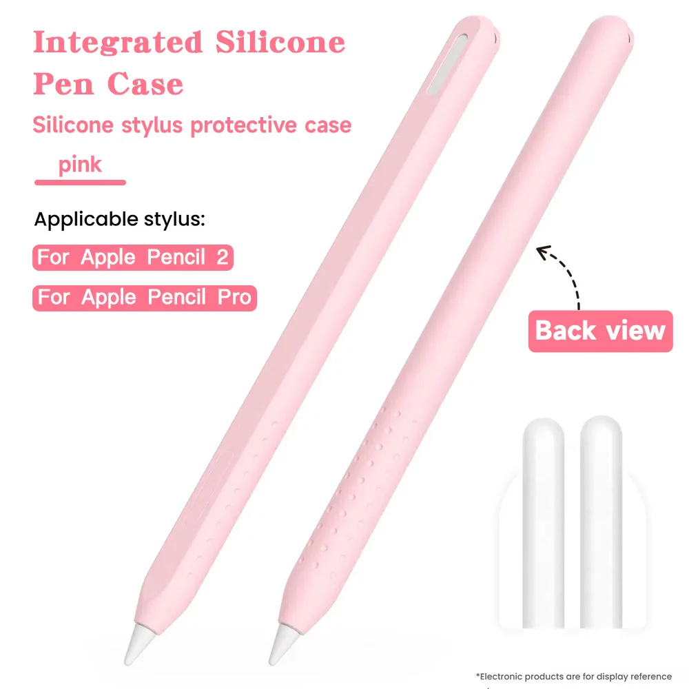 Soft Silicone Ultra Thin Tablet Pencil Case Anti-scratch Shockproof Stylus Sleeve Ergonomic Waterproof For Apple Pencil Pro 2