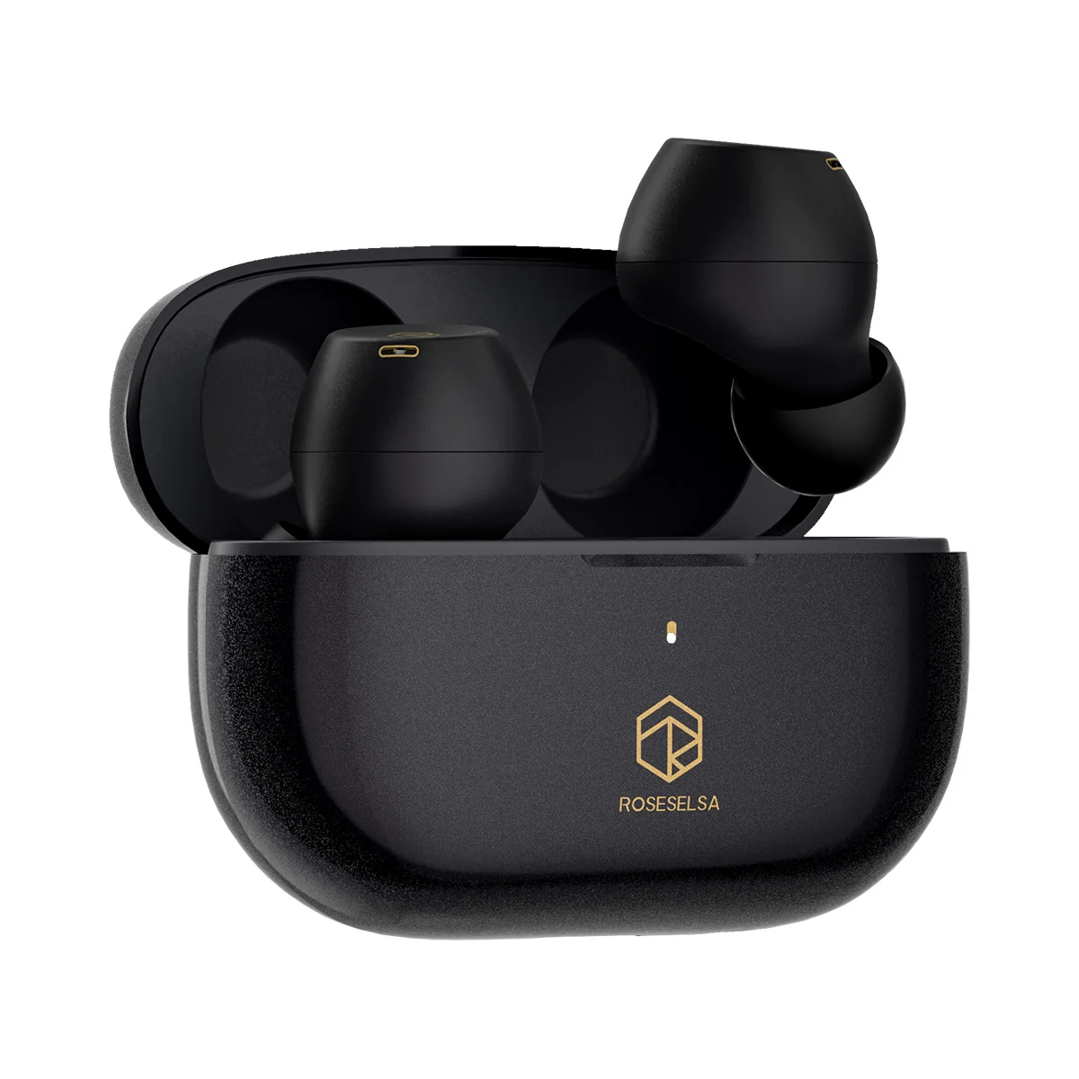 ROSESELSA CERAMICS X True Wireless Earbuds, ANC Headphones, LDAC, 40H Playback, Dual Connectivity, IP54, Anti-Wind
