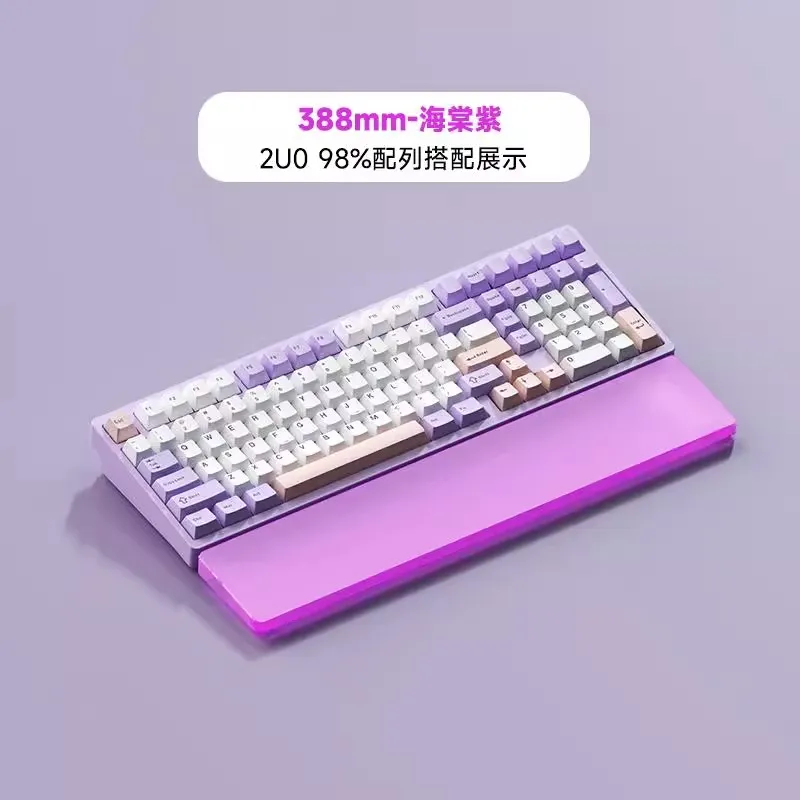 Acrylic Keyboard Hand Rest Custom Frosted Transparent Ergonomics Relax Wrist Rest for 75%/80%/98%arrangement Mechanical Keyboard