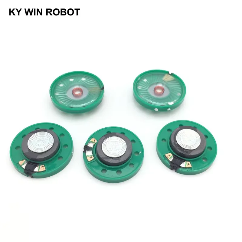 2pcs/lot New Green Ultra-thin Mini Speaker 16 Ohms 0.25 Watt 0.25W 16R Speaker Diameter 36MM 3.6CM Thickness 7MM IC Electronic