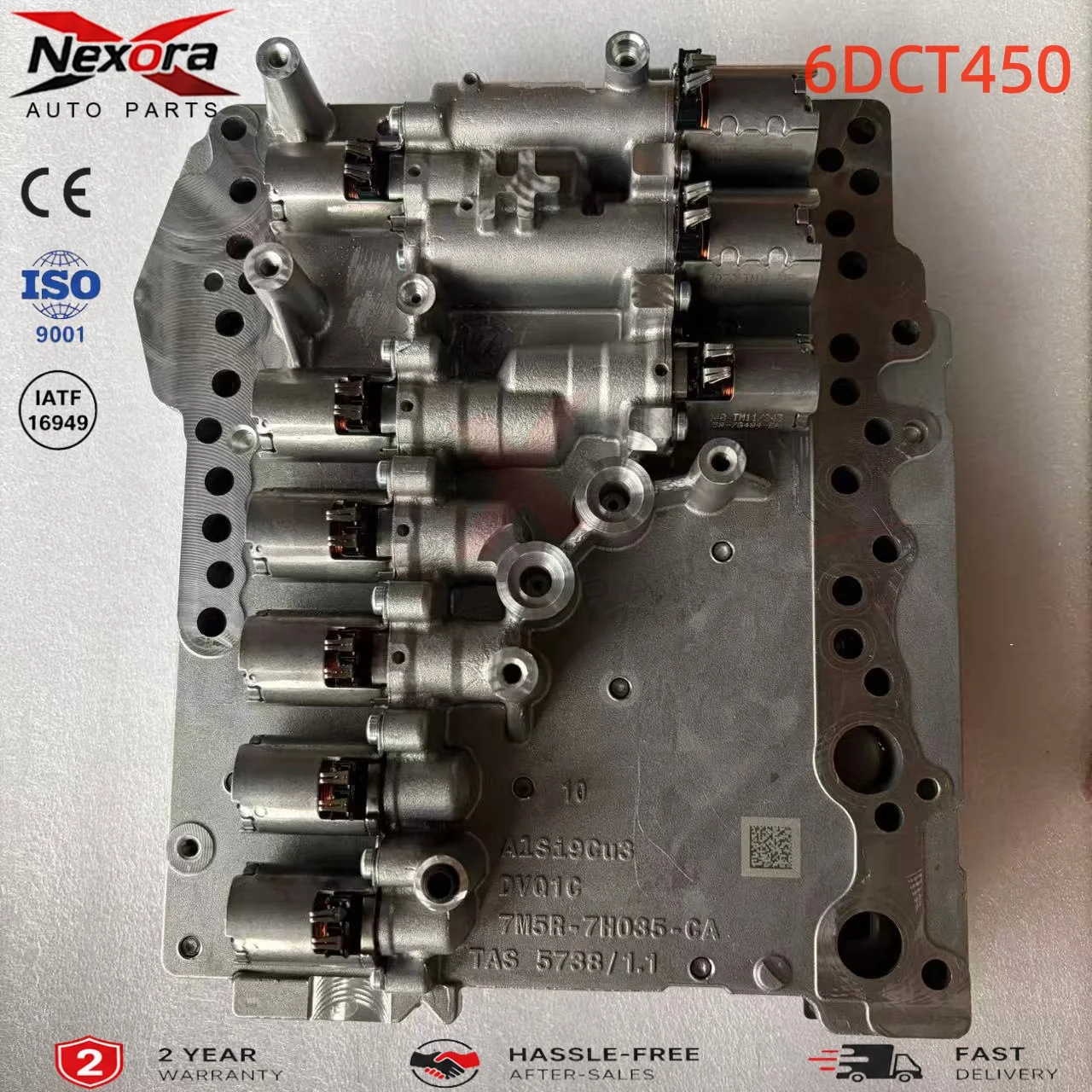 7M5R-7H035-CA MPS6 6DCT450 Valve Body with Solenoid Assembly For Ford Mondeo S-Max Volvo C30 S40 S80 Dodge Land Rover 2008-2015