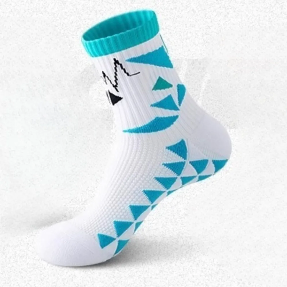 New Adults Sock Sports Crew Dress Athletic Men Running Summer anti-odor Professional Marathon Towel Bottom Basketball B3W66