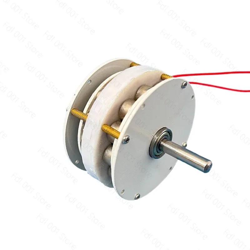 Mini Micro Disc Coreless Generator Low Speed High Efficiency Low Resistance Small for Wind Water Hand Crank