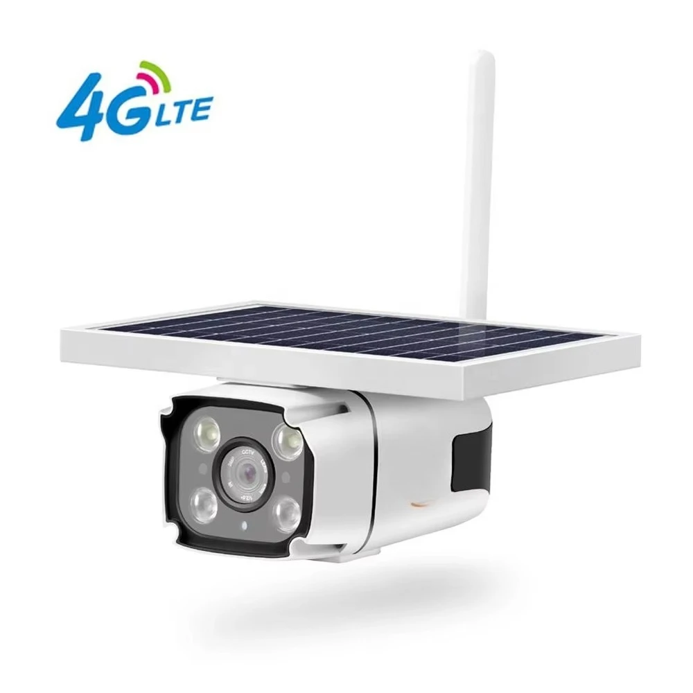 Outdoor Wireless 3G 4G Security Ip Camera Surveillance Solar Camera