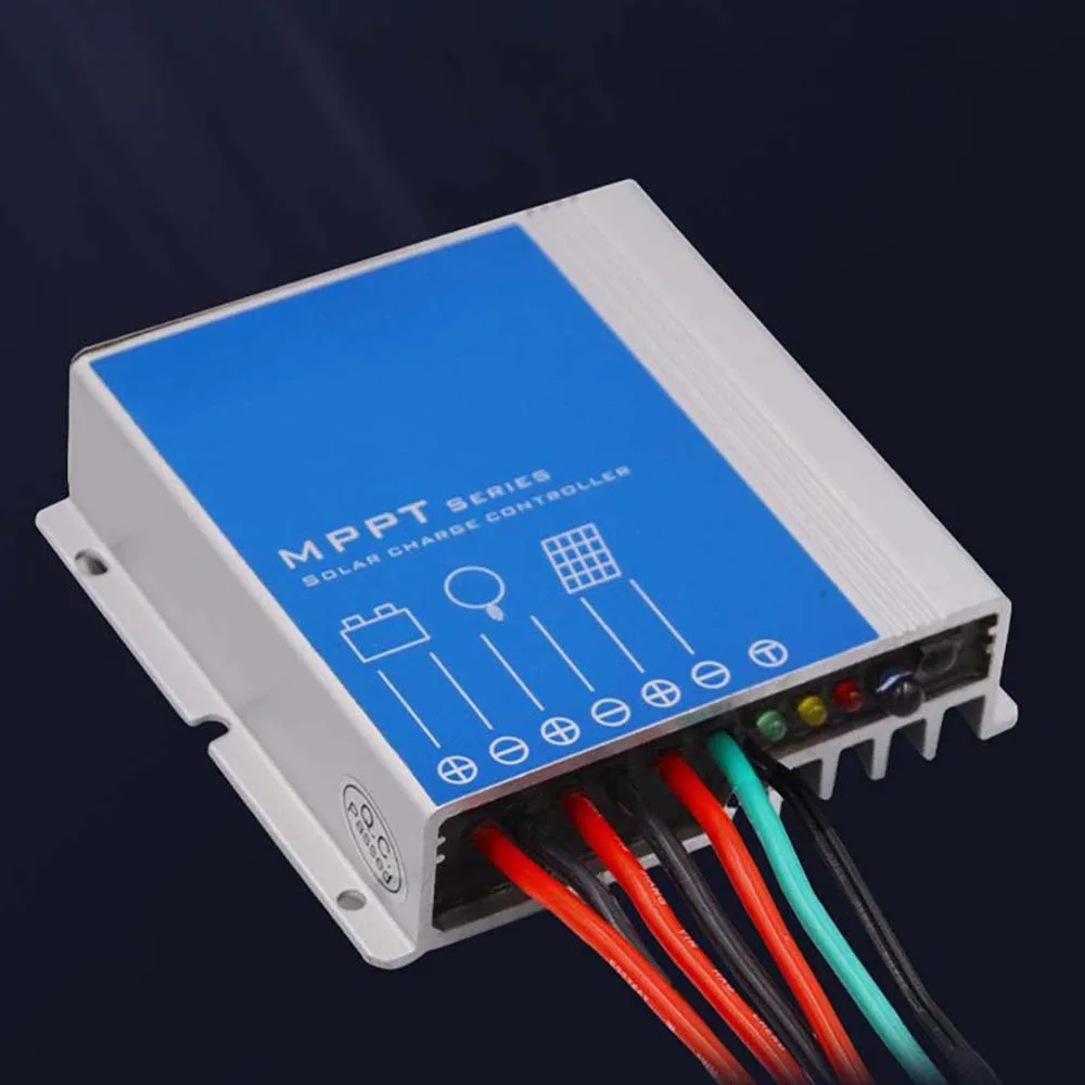 DC 12V MPPT Solar Charge Controller IP68 Waterproof Grade wtih BT for Max. 130W Solar Panel
