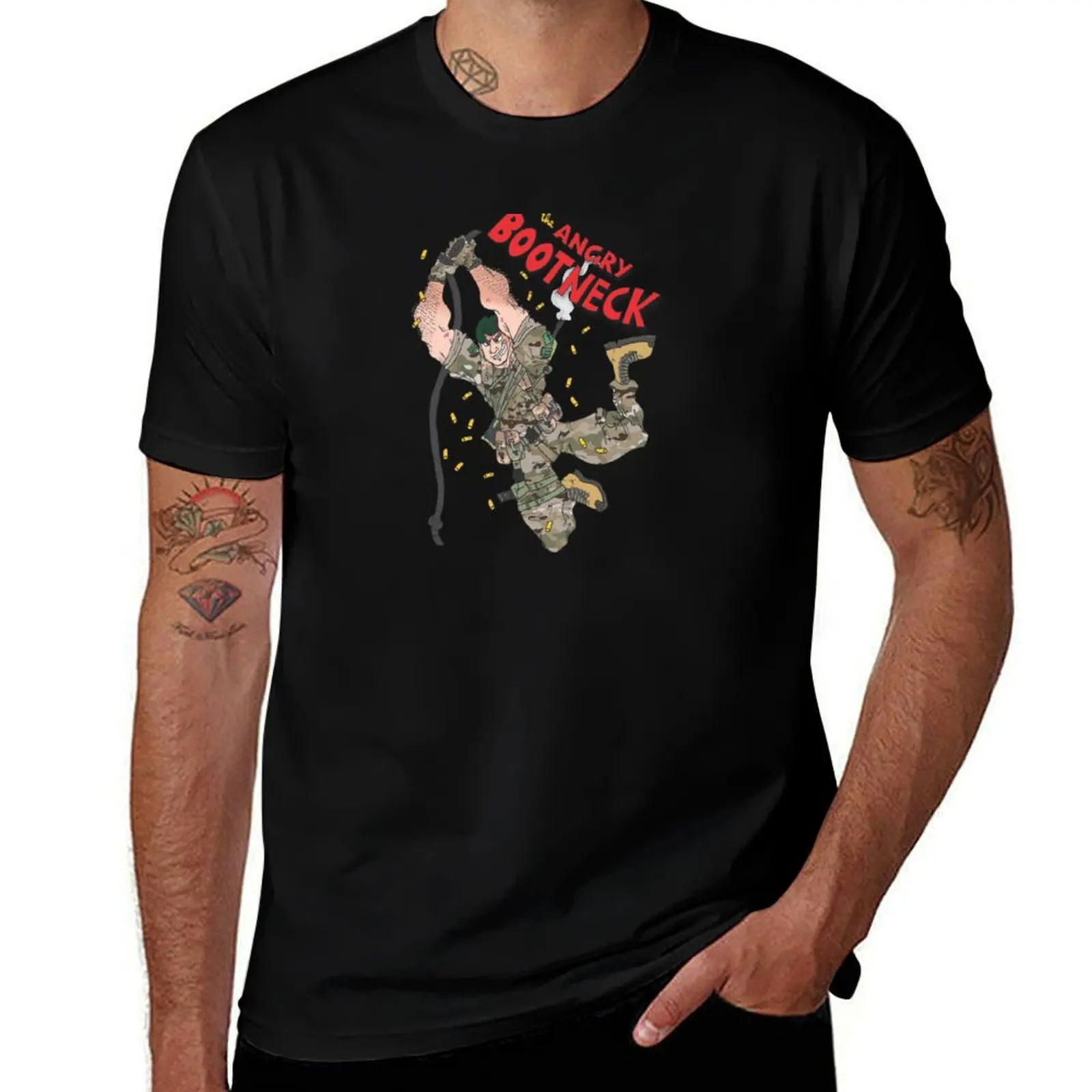 Fast rope Logo T-Shirt High Elasticity Sports Tee Shirt T-Shirt