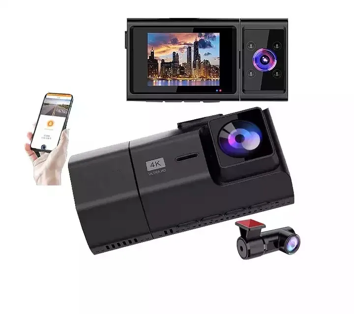 Gps Wifi 4k 2k 1080p Novatek Front And Rear Dash Cam Sensor Vehicle Dual Lens Dash Cam Car Black Box