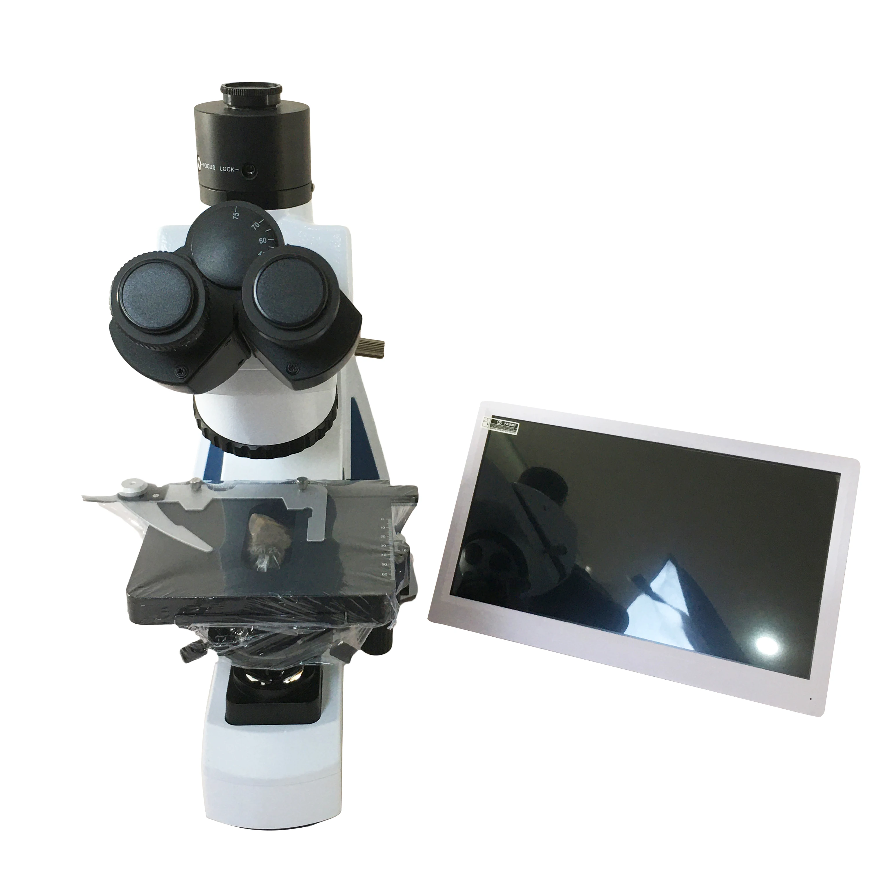 OEM Professional Laboratory Equipment 40x-1800x High Definition Electron Digital Binocular Biological Microscope With HD Monitor