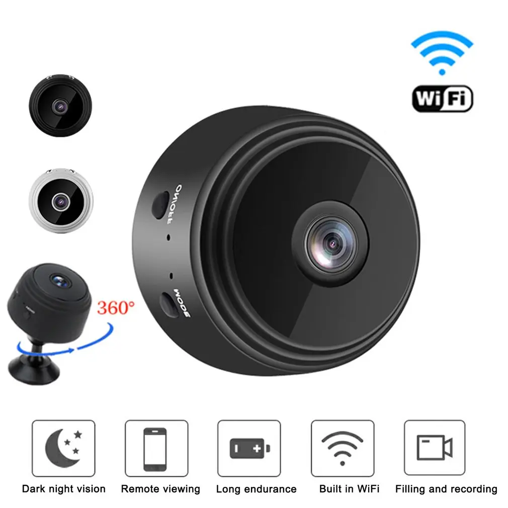 Hot A9 Cemera 1080P HD WIFI CCTV View Voice Video Home Security Wireless IR Night Mini Camcorder Micro Surveillance Cameras