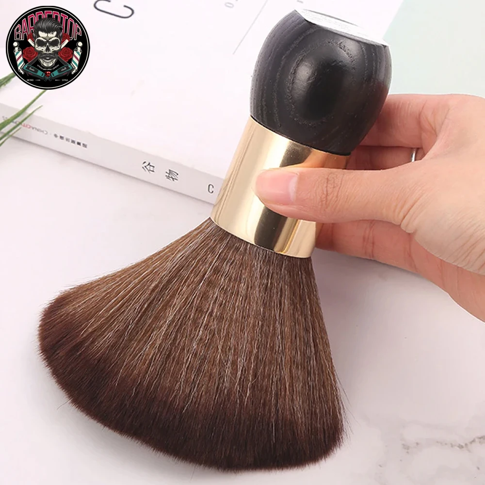 Salon Soft Hair Brush Sweeping Haircut Neck Face Brush Cleaning Broken Hairbrush Beard Brush Professional Styling Tools Supplies