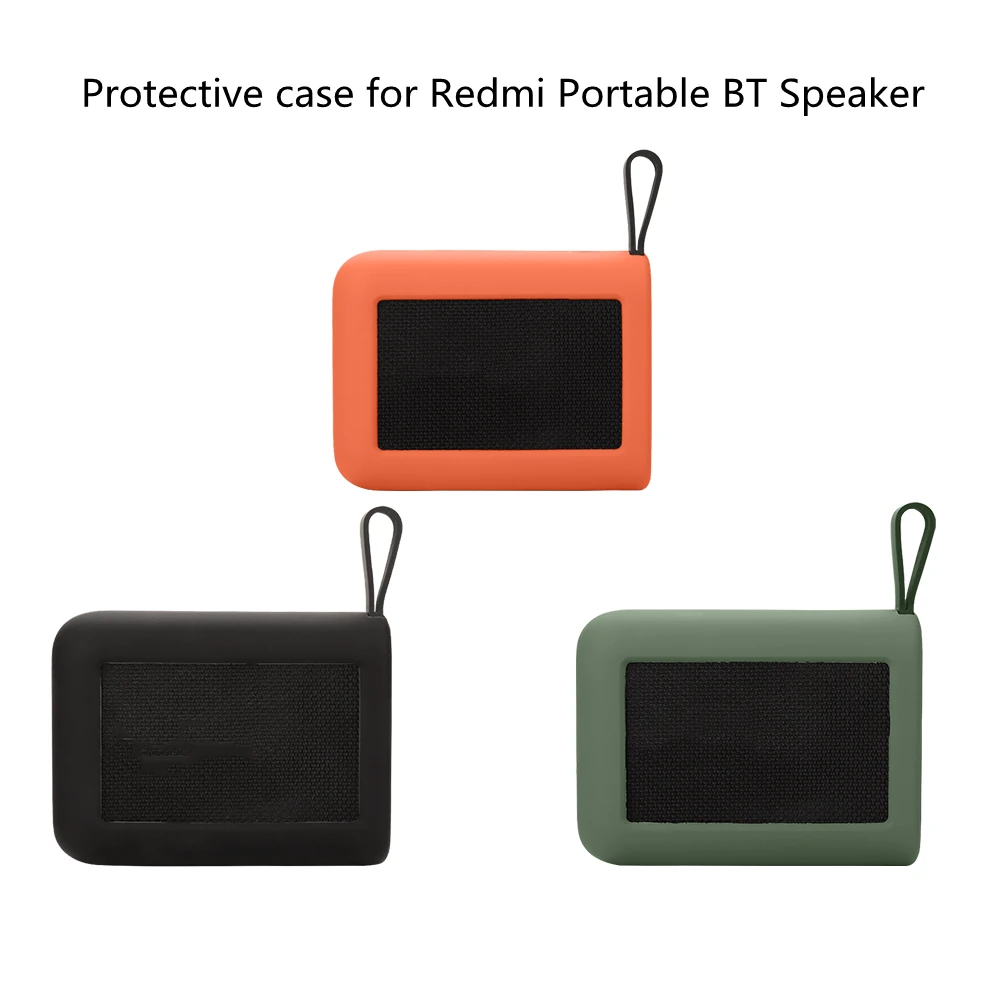 For Redmi Portable BT Speaker protective sleeve Silicone case Drop-proof and dust-proof Speaker protective sleeve