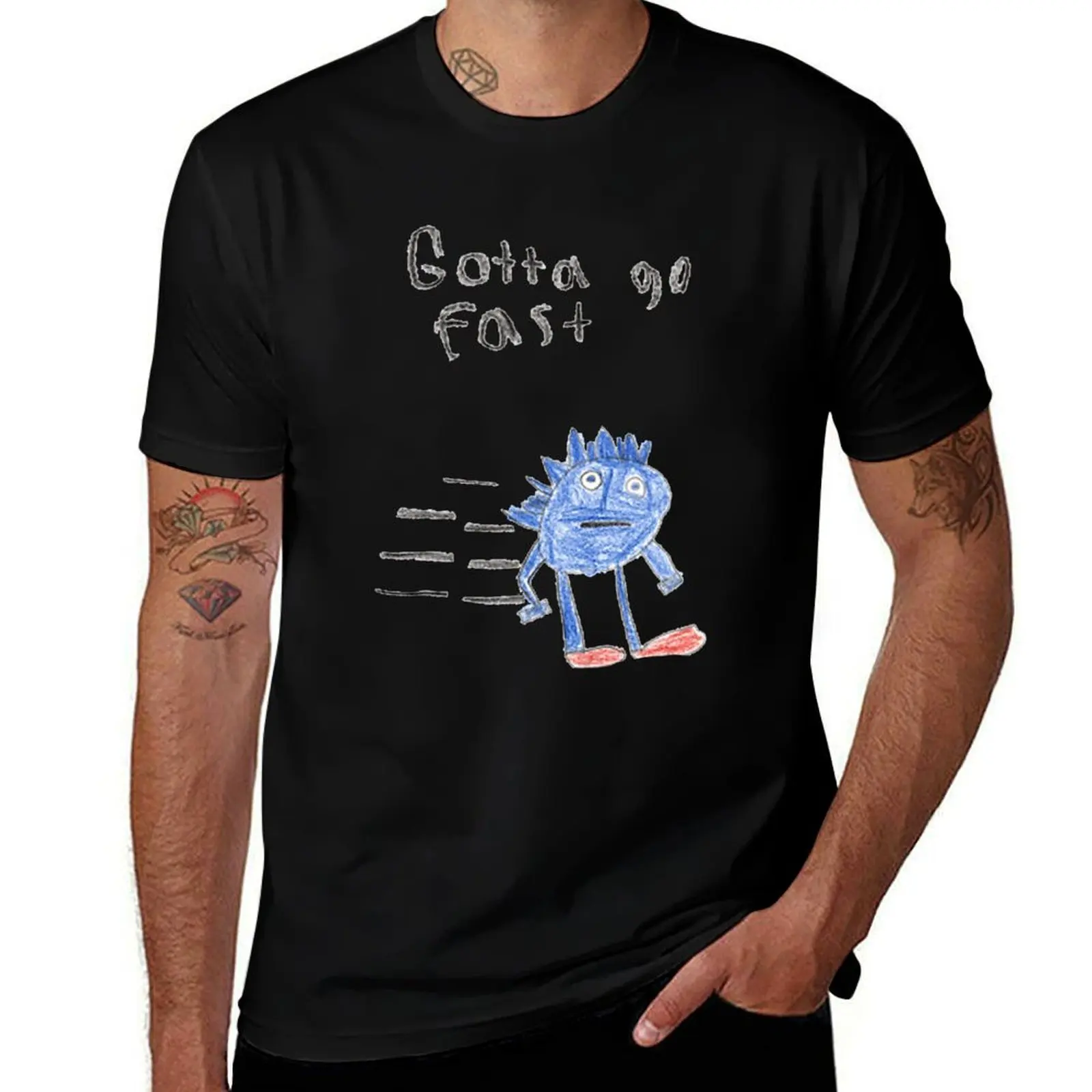 Gotta Go Fast T-Shirt Basic Lightweight Short Sleeve Tee