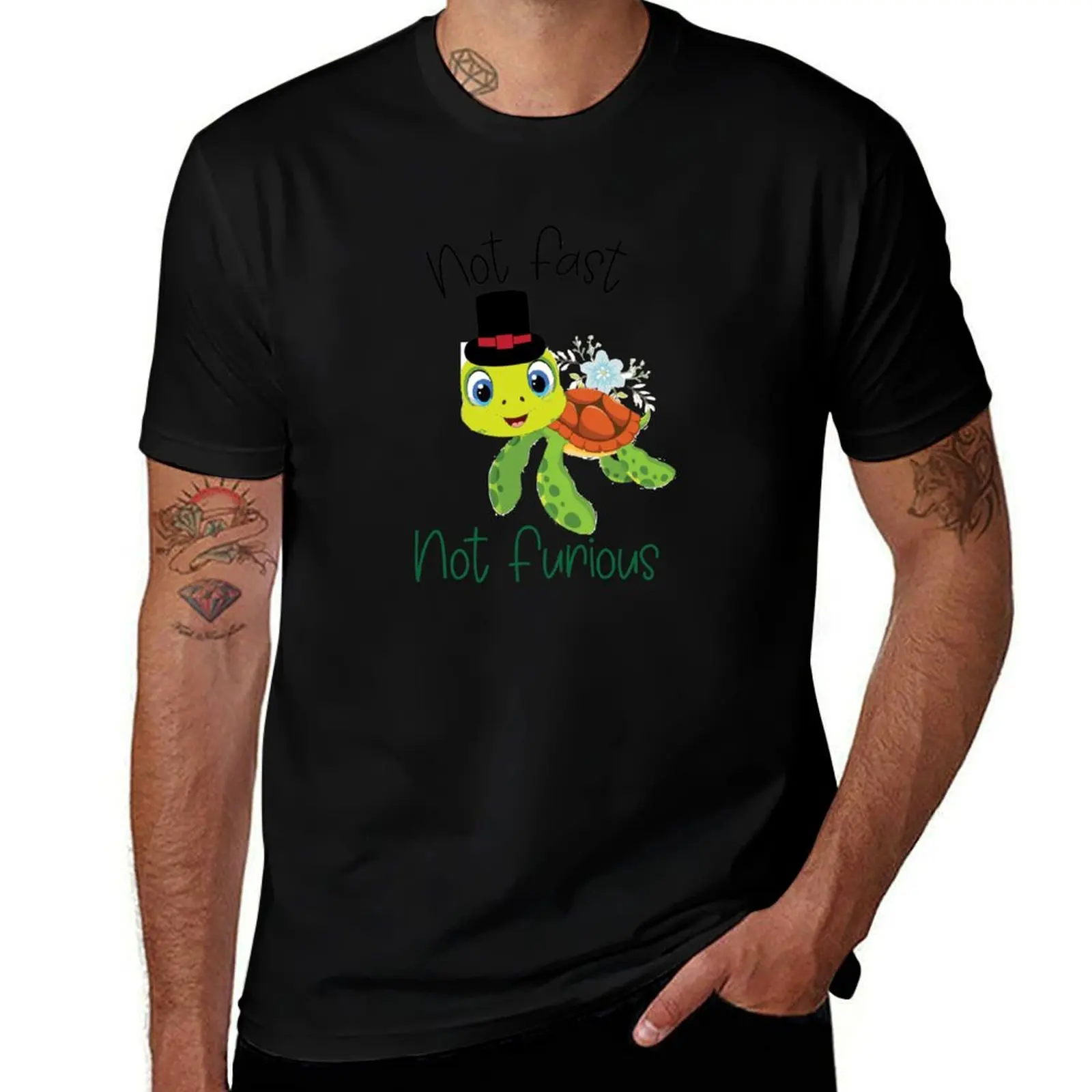 Not Fast Not Furious T-Shirt High Quality Durable T-Shirt