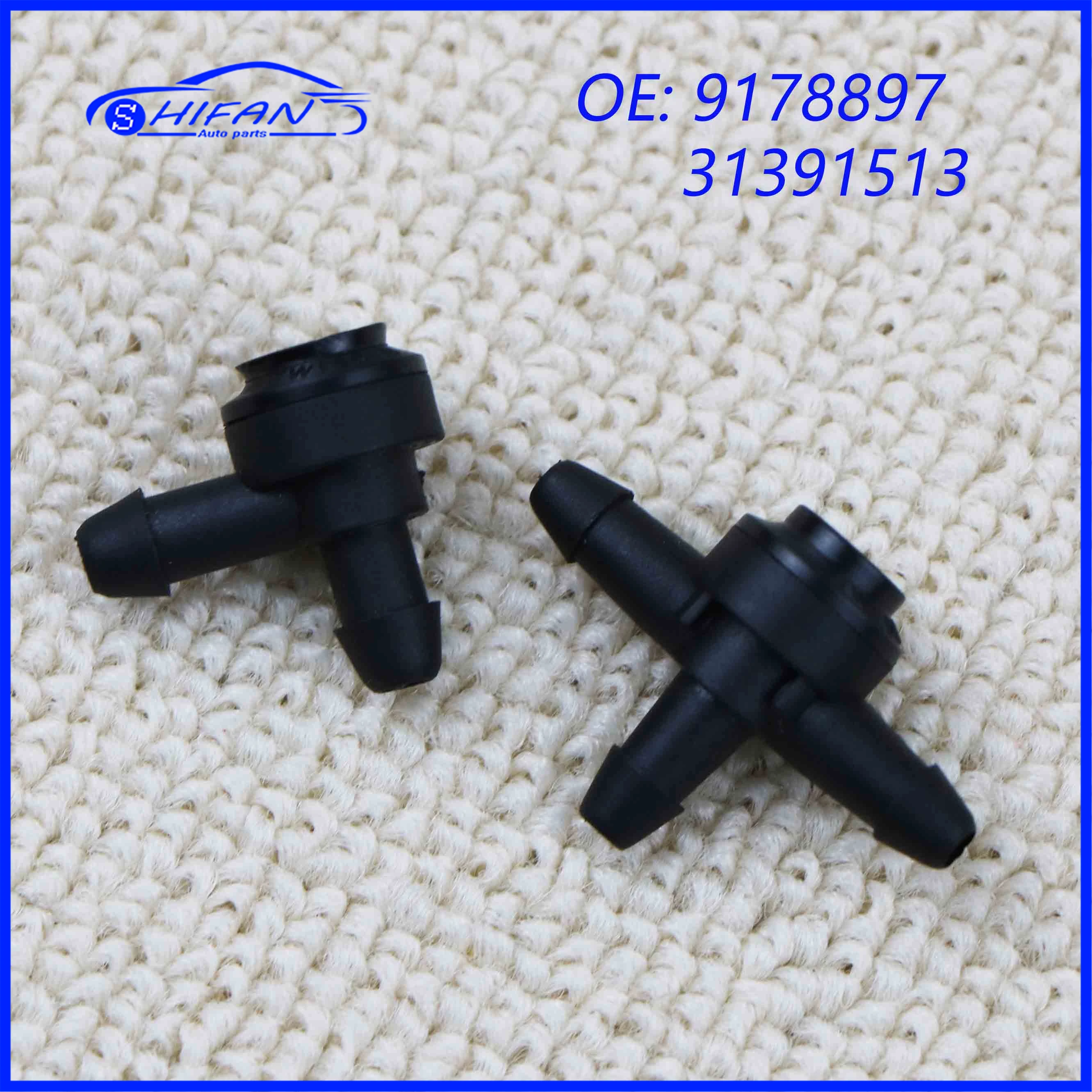 9178897 31391513 Windshield Washer Check Valve 2 Way 3 Way For Volvo C30 C70 S40 S60 S70 S80 V50 V70 XC60 XC70 Car Accessories