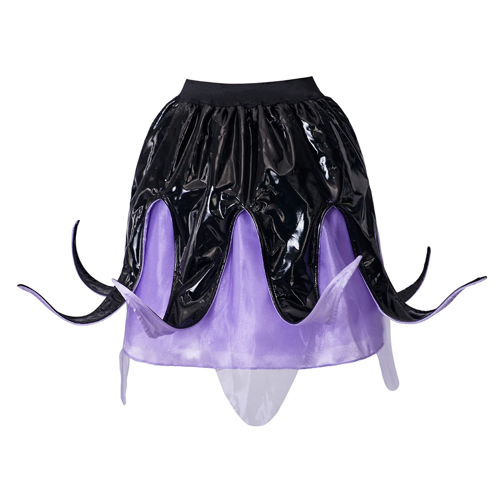 Ursula Cosplay Costume Adult Women Skirt Outfits Fantasia Role Play Suit Halloween Carnival Party Disguise Dress for Ladies Girl