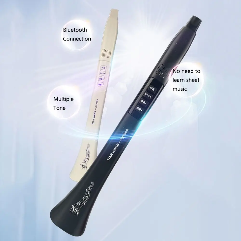 Portable Electric Music Tube Bluetooth Connection Multiple Tone Electronic Wind Instrument Musical Instrument High-power Speaker