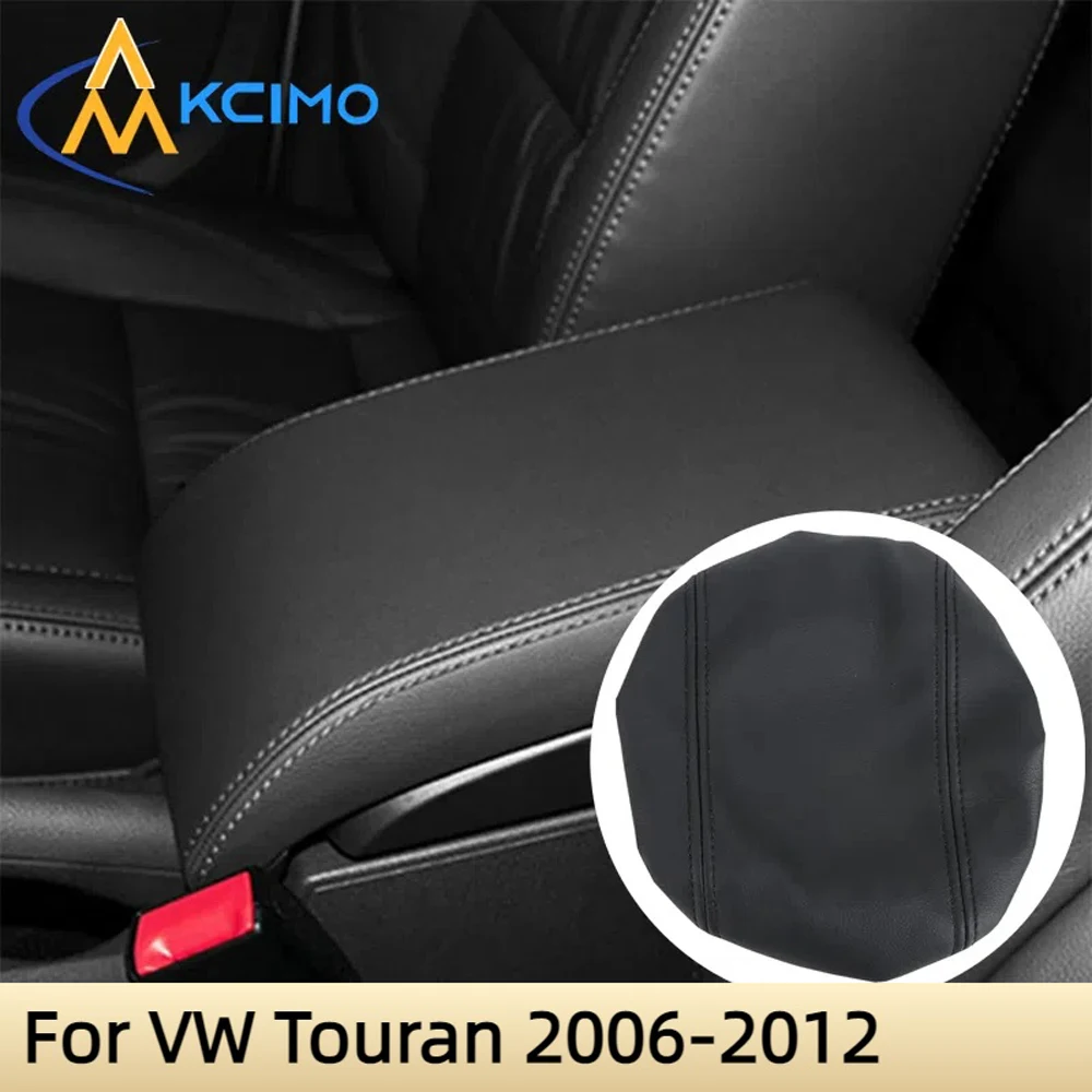 Car Armrest Pad Cover For For VW Touran 2006 -2012 Premium Center Console Cushion Pad Soft Comfortable Car Accessories