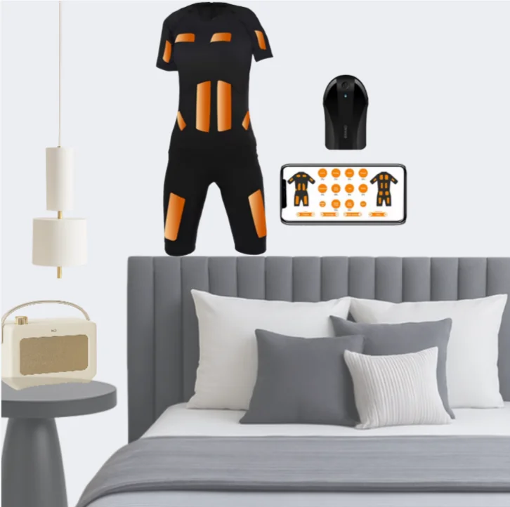 Ems fitness equipment  combination Ems boodysuit wireless massage sports electric stimulation clothes wireless training clothes