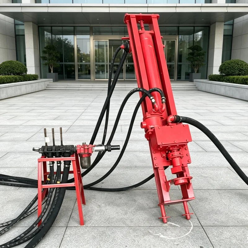 Customized Tripod‑mounted Portable DTH Rock Drilling Rig for Engineering Slope Support & Mine Well Drilling