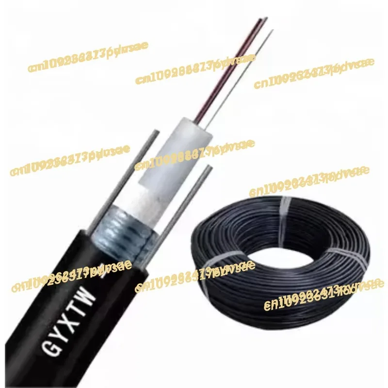2025Promotional Gyxtw Light Armoured Optical Fiber Cable For Aerial Outdoor Surveillance Camera