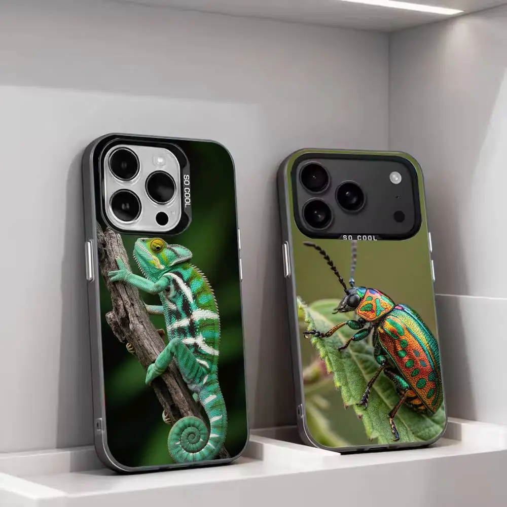 Insects And Bugs Shock Phone Case Smartphone Cover For iPhone 11,12,13,14,15,16,17 Pro Max Plus Air Mini