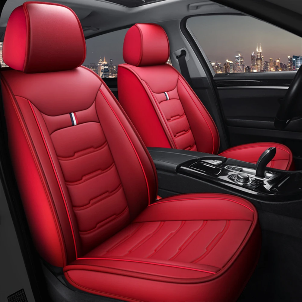 Leather Car Seat Covers for Volvo V50 V40 C30 XC90 2010~2020 XC60 S80 S60 2011~2017 S40 V70 V60 XC40 Seat Protector Accessories