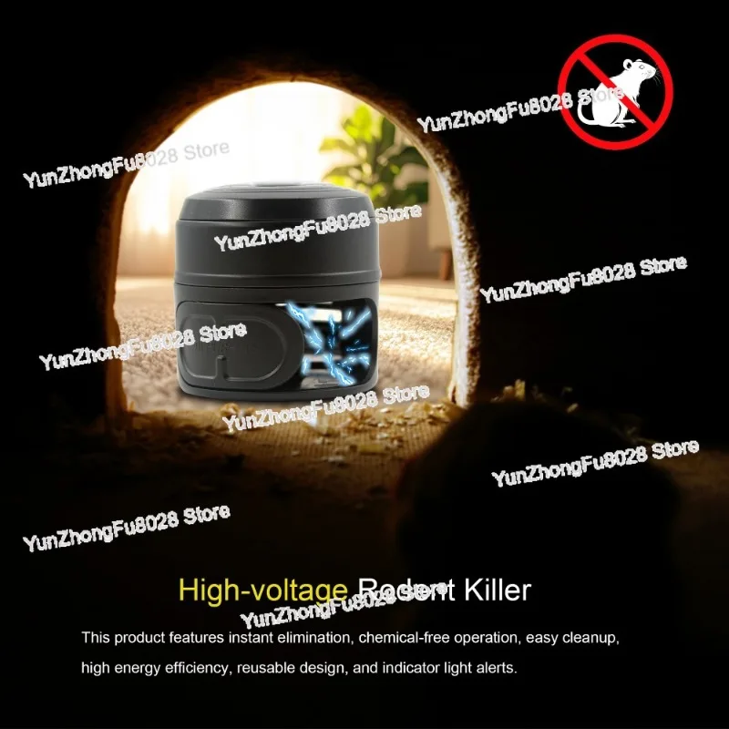 Household High Voltage Electric Mouse Device Automatic Mouse House Cage Trap